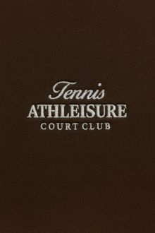Unisex Half-Zip in Brown with embroidery