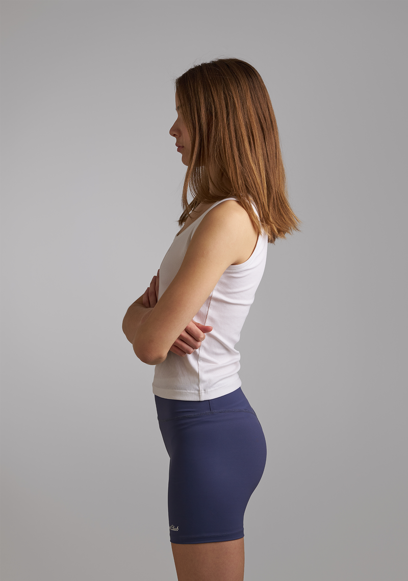 Women’s White Basic Top with embroidery