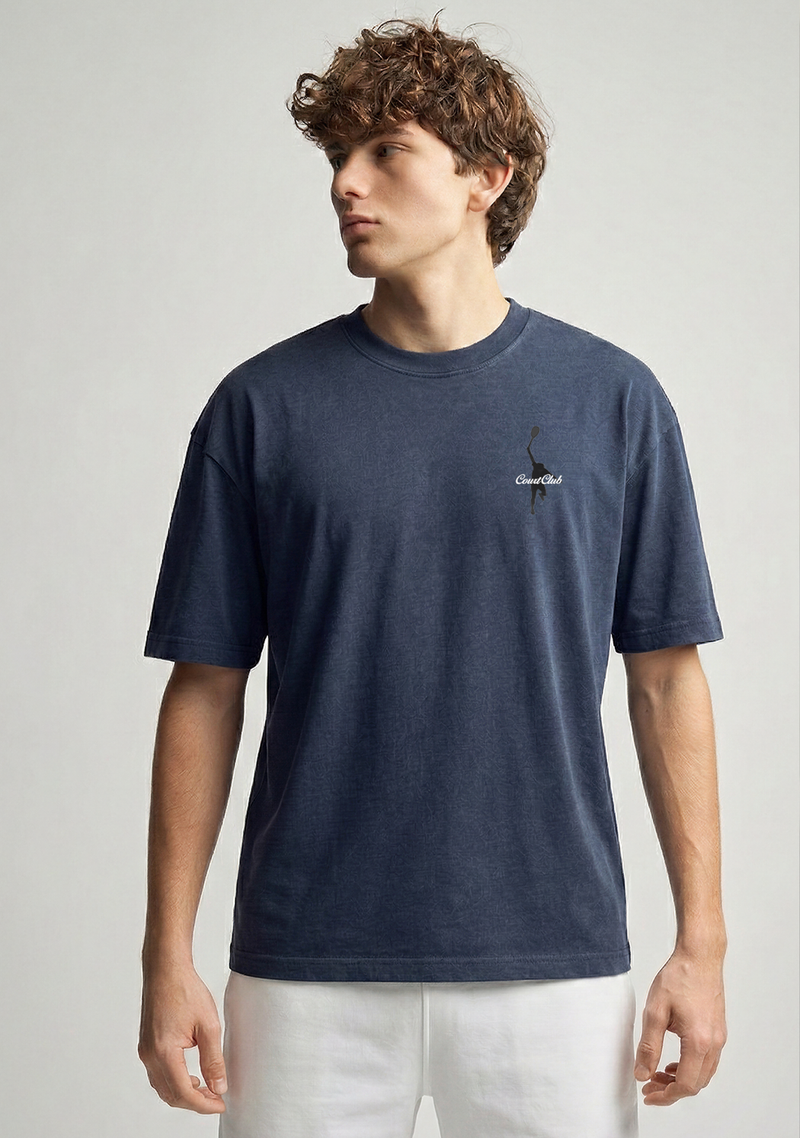 Player Shirt in Navy Blue Hamburg Edition