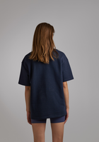 Basic Navy Blue Tee French Terry